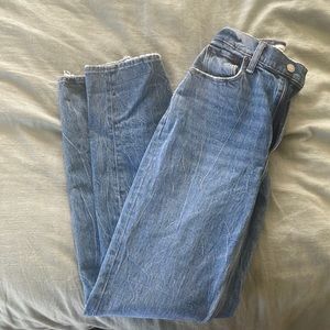 Abercrombie & Fitch Curve Love The 90’s Straight Ultra High Rise